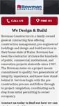 Mobile Screenshot of bowmanconstructors.com